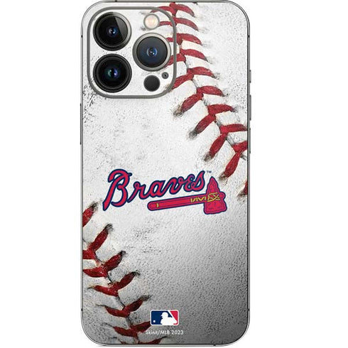 MLB Atlanta Braves Game Ball iPhone 14 Pro Skin